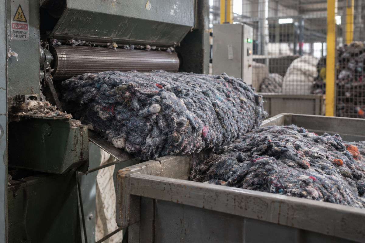 Desfibrado de textiles CIRKLA